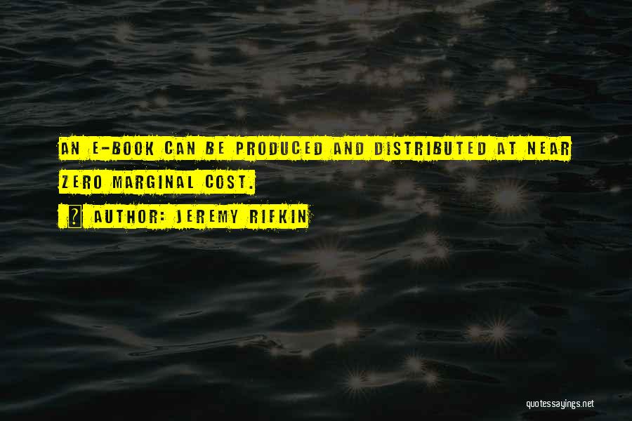 Jeremy Rifkin Quotes 455138