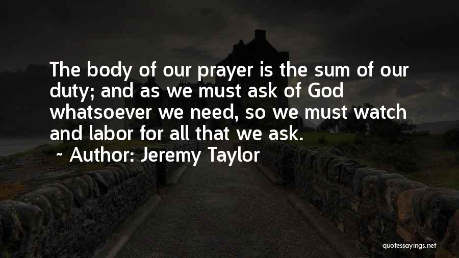 Jeremy Taylor Quotes 1842132