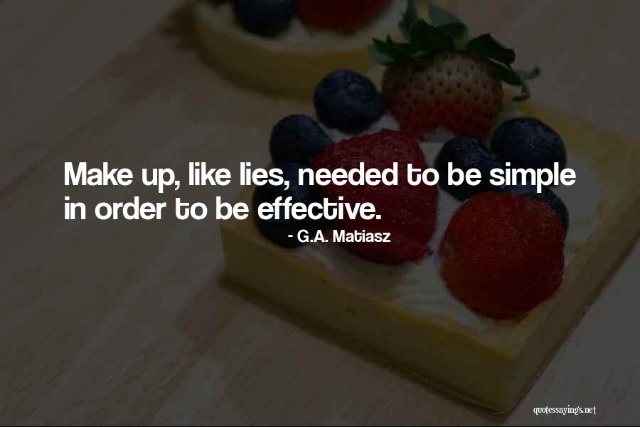 Jeret Mccoy Quotes By G.A. Matiasz Jeret Mccoy Quotes By G.A. Matiasz