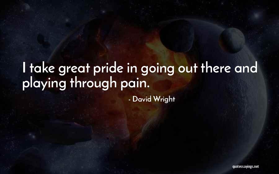 Jerga Ejemplos Quotes By David Wright
