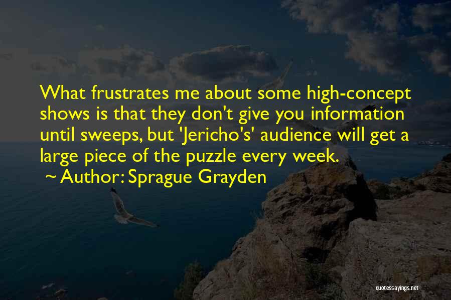 Jericho Quotes By Sprague Grayden