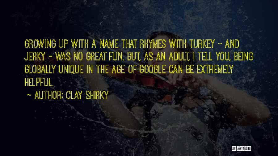 Jerky Quotes By Clay Shirky