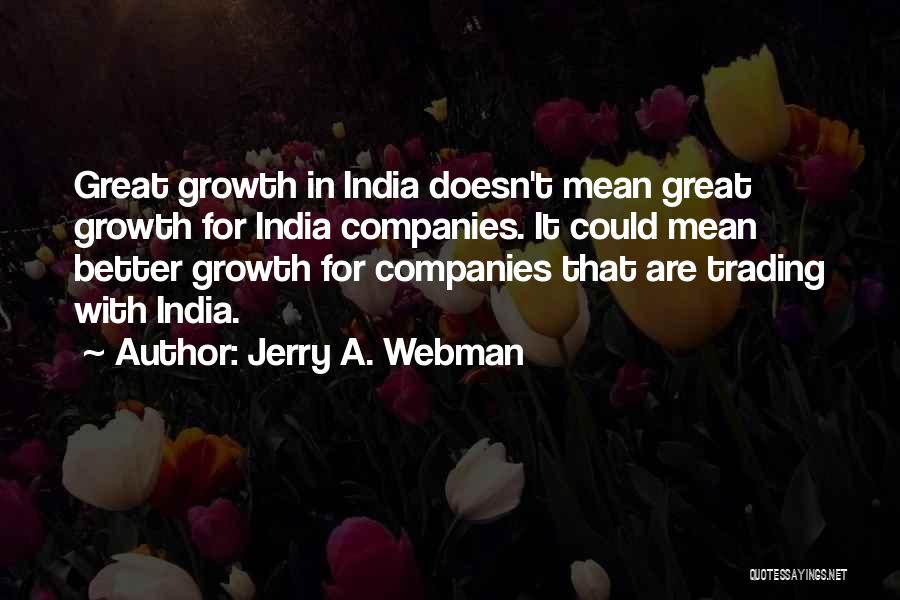 Jerry A. Webman Quotes 728841