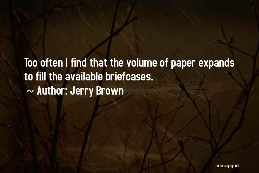 Jerry Brown Quotes 835321