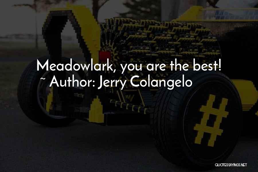Jerry Colangelo Quotes 2077907 Jerry Colangelo Quotes 2077907