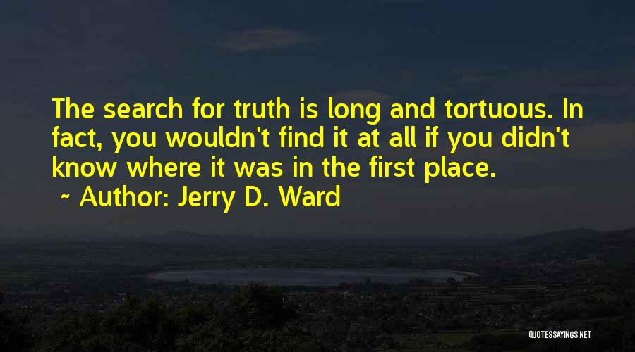 Jerry D. Ward Quotes 2143928