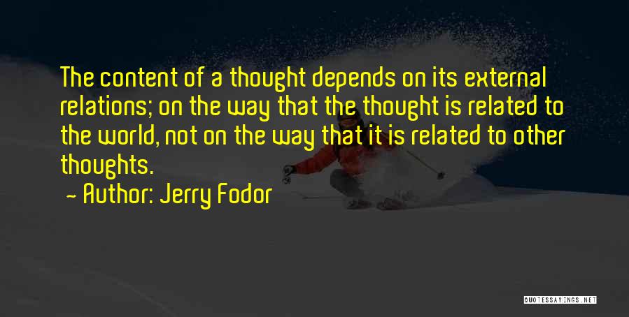 Jerry Fodor Quotes 150889