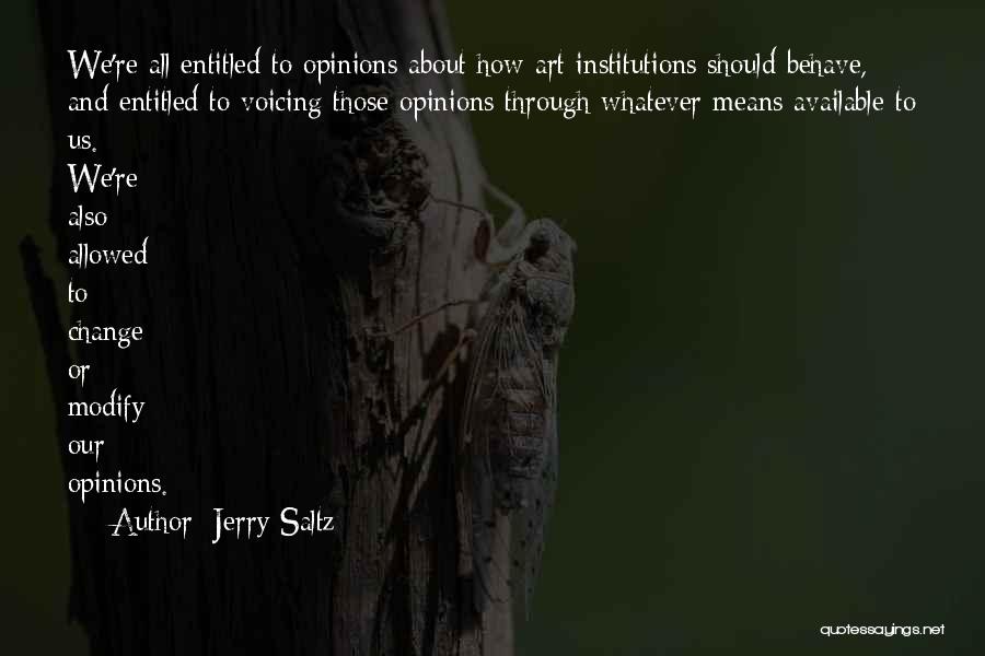 Jerry Saltz Quotes 1581189