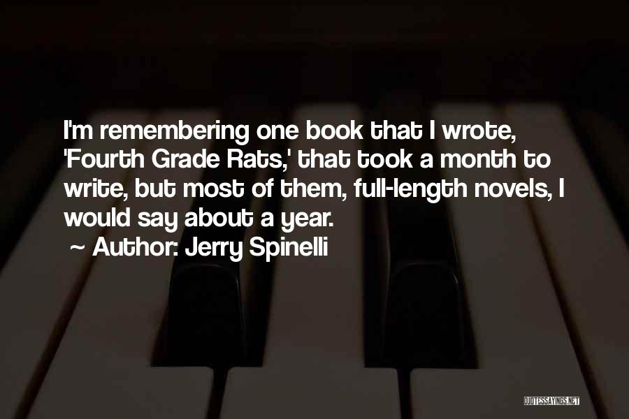 Jerry Spinelli Book Quotes By Jerry Spinelli