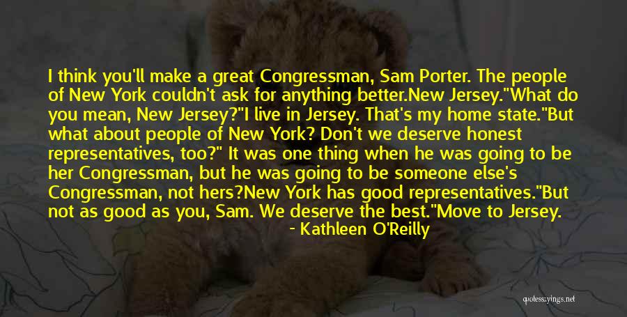 Jersey Cow Quotes By Kathleen O'Reilly