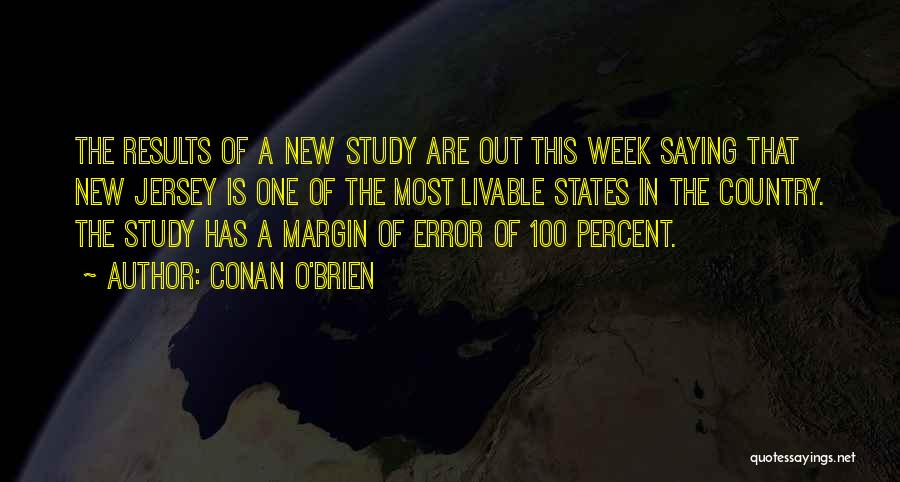 Jersey Quotes By Conan O'Brien