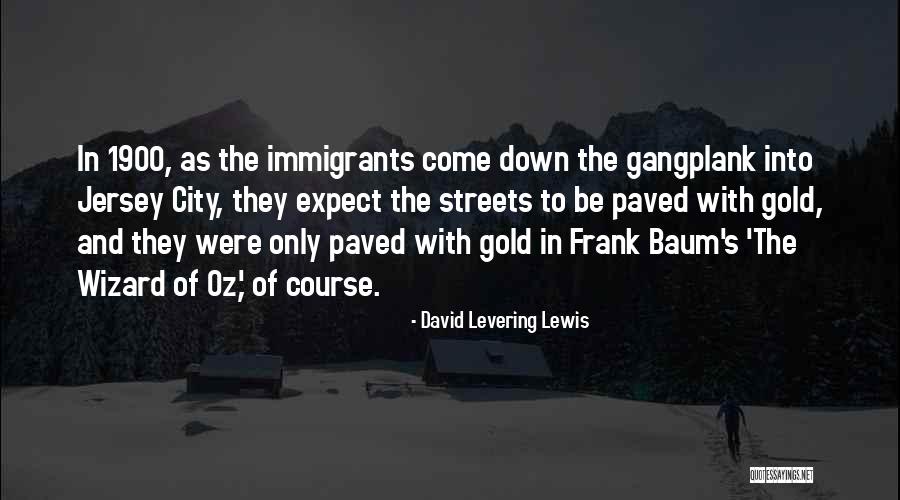 Jersey Quotes By David Levering Lewis