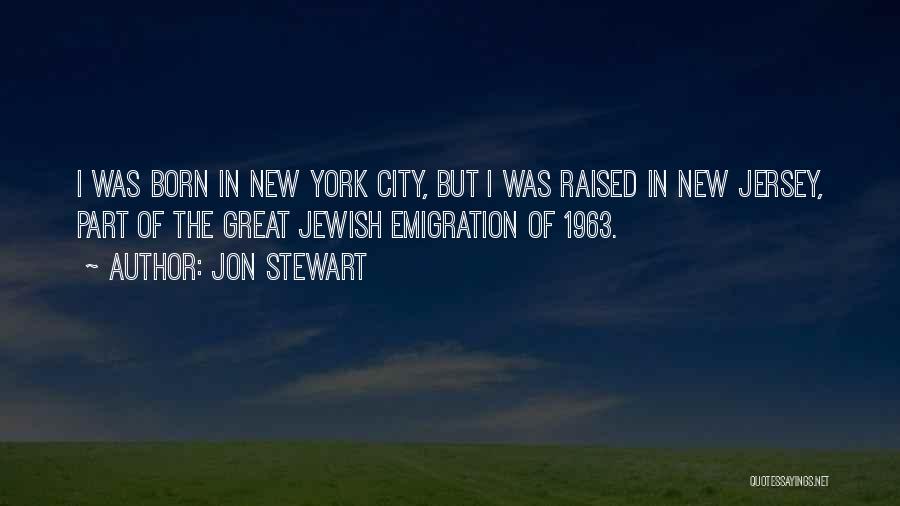 Jersey Quotes By Jon Stewart
