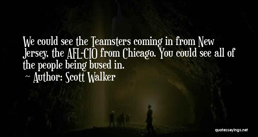 Jersey Quotes By Scott Walker