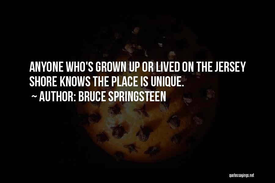Jersey Shore's Quotes By Bruce Springsteen