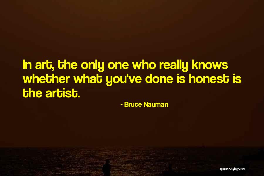 Jeruk Nipis Quotes By Bruce Nauman