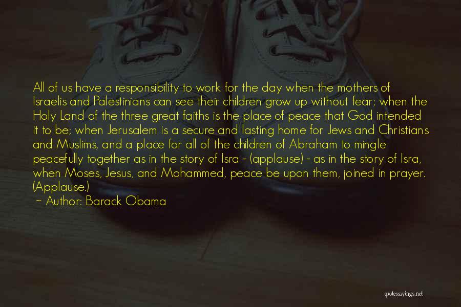 Jerusalem Quotes By Barack Obama