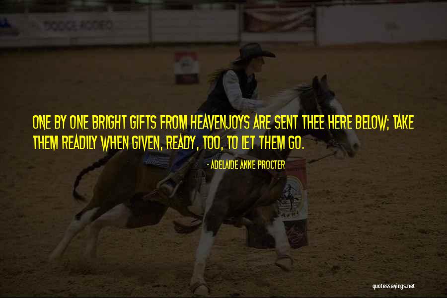 Jeslina Quotes By Adelaide Anne Procter Jeslina Quotes By Adelaide Anne Procter