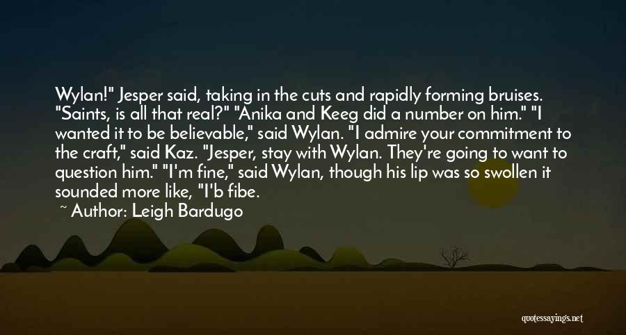 Jesper Quotes By Leigh Bardugo