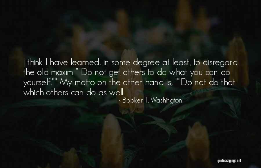 Jespersons Restaurant Quotes By Booker T. Washington Jespersons Restaurant Quotes By Booker T. Washington