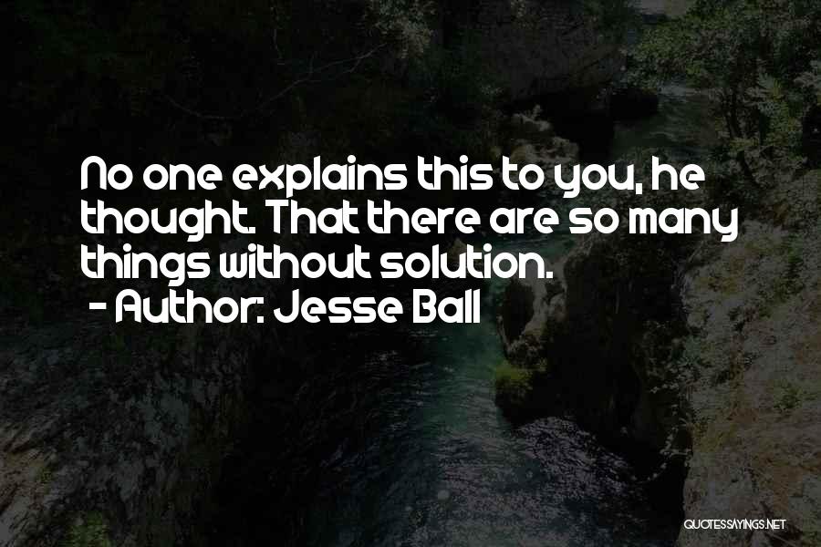 Jesse Ball Quotes 1653009