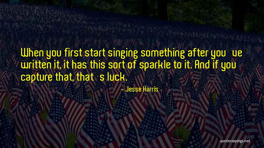 Jesse Harris Quotes 1920822