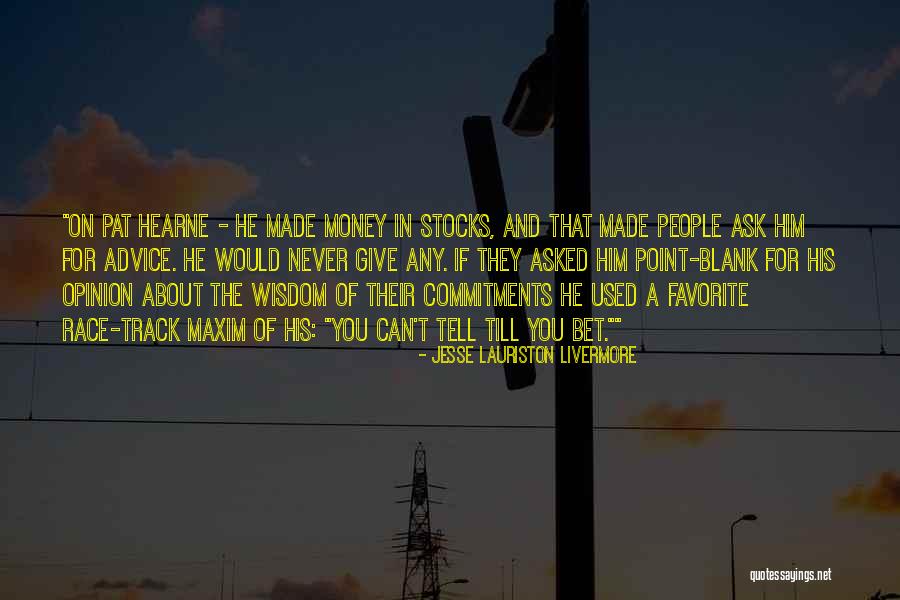 Jesse Lauriston Livermore Quotes 1888975