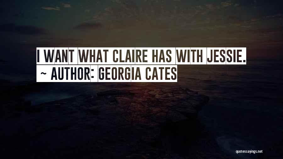 Jessie Quotes By Georgia Cates