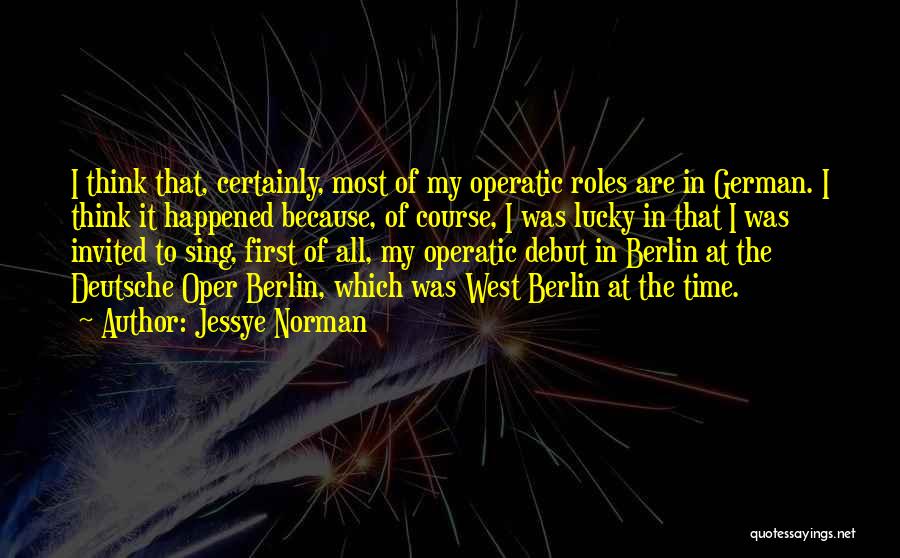 Jessye Norman Quotes 333807