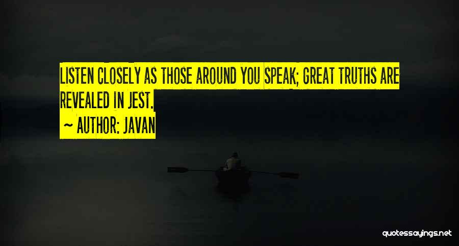 Jest Quotes By Javan
