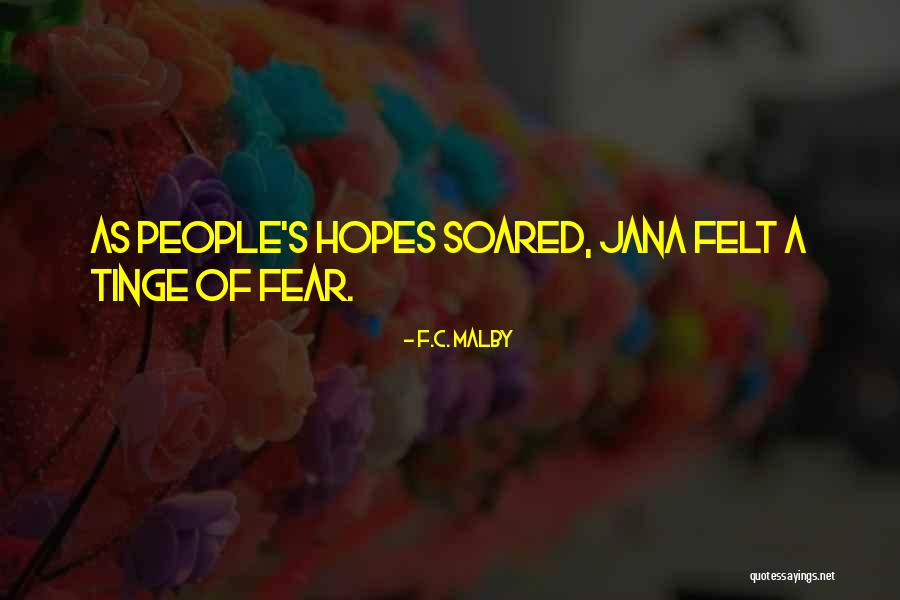 Jested Skyrace Quotes By F.C. Malby Jested Skyrace Quotes By F.C. Malby