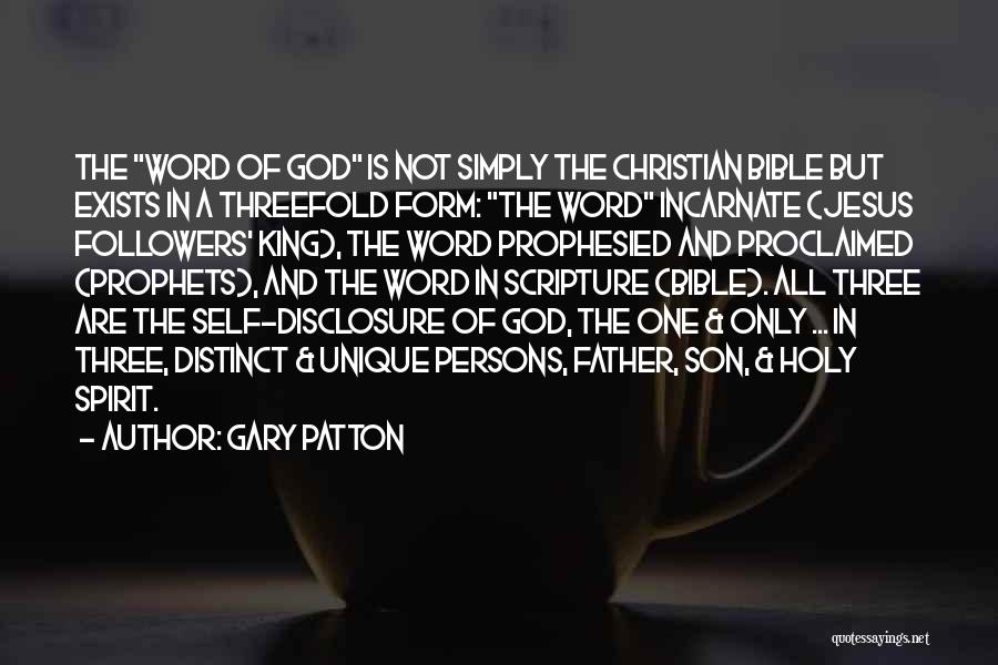 Jesus And Bible Quotes By Gary Patton