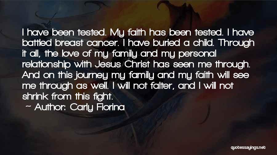 Jesus And Family Quotes By Carly Fiorina
