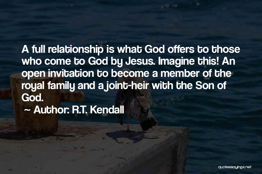 Jesus And Family Quotes By R.T. Kendall