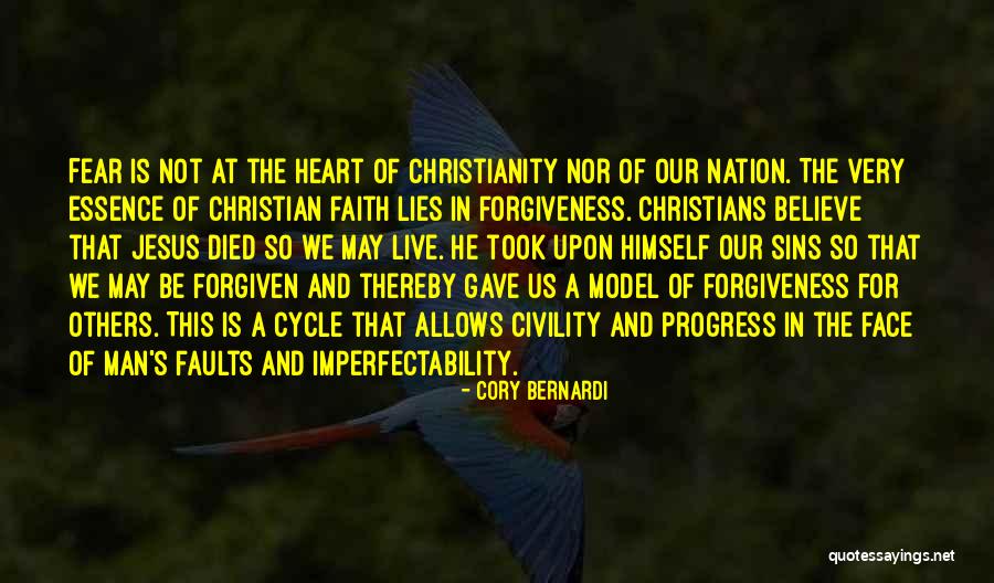 Jesus And Forgiveness Quotes By Cory Bernardi