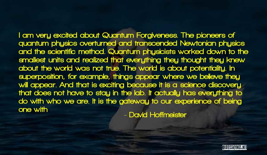 Jesus And Forgiveness Quotes By David Hoffmeister