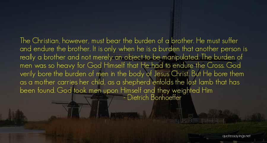 Jesus And Friendship Quotes By Dietrich Bonhoeffer