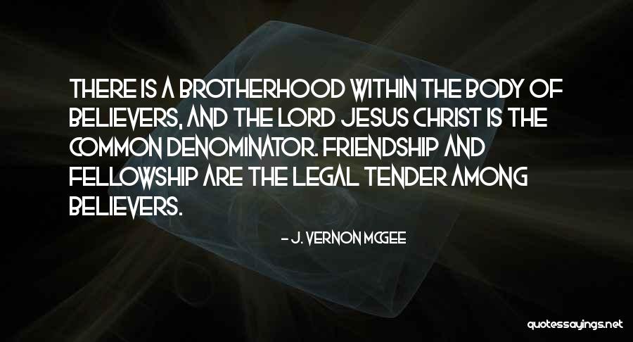 Jesus And Friendship Quotes By J. Vernon McGee