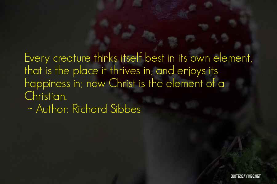 Jesus And Happiness Quotes By Richard Sibbes