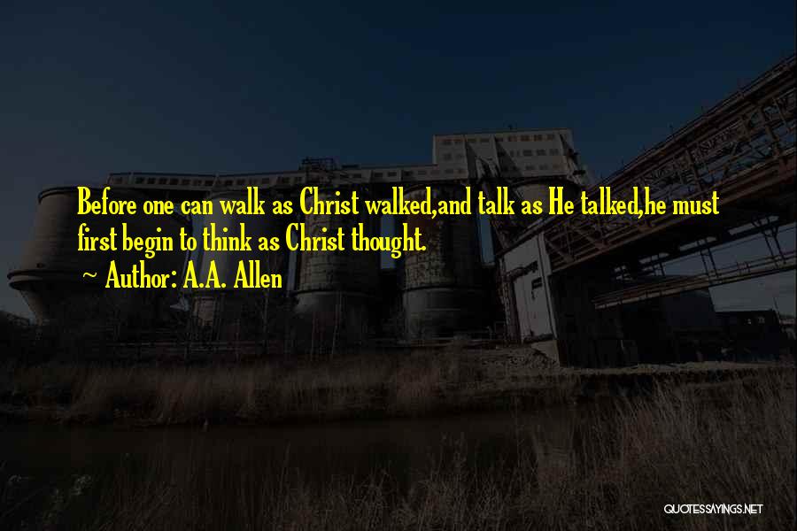 Jesus And Healing Quotes By A.A. Allen