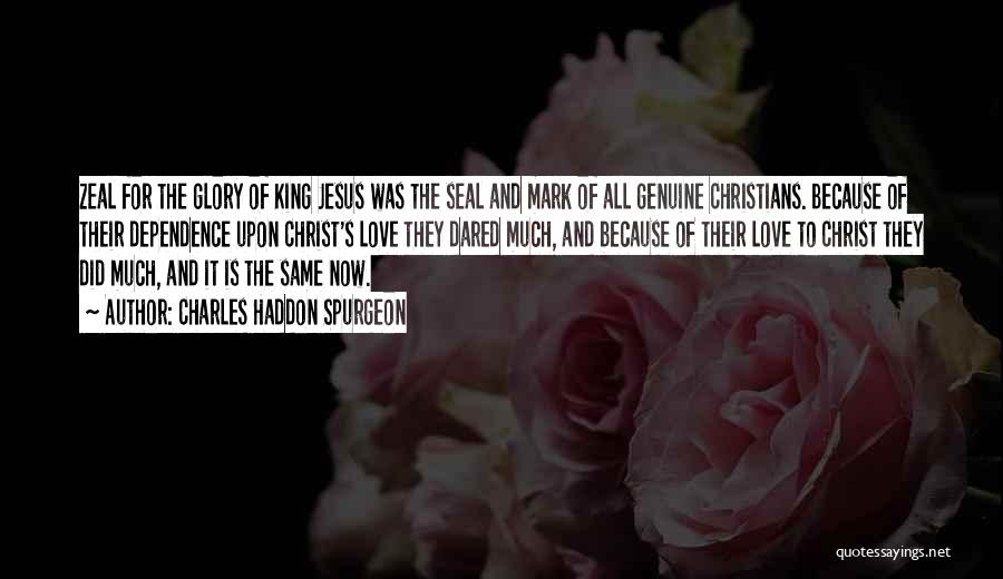 Jesus And Love Quotes By Charles Haddon Spurgeon