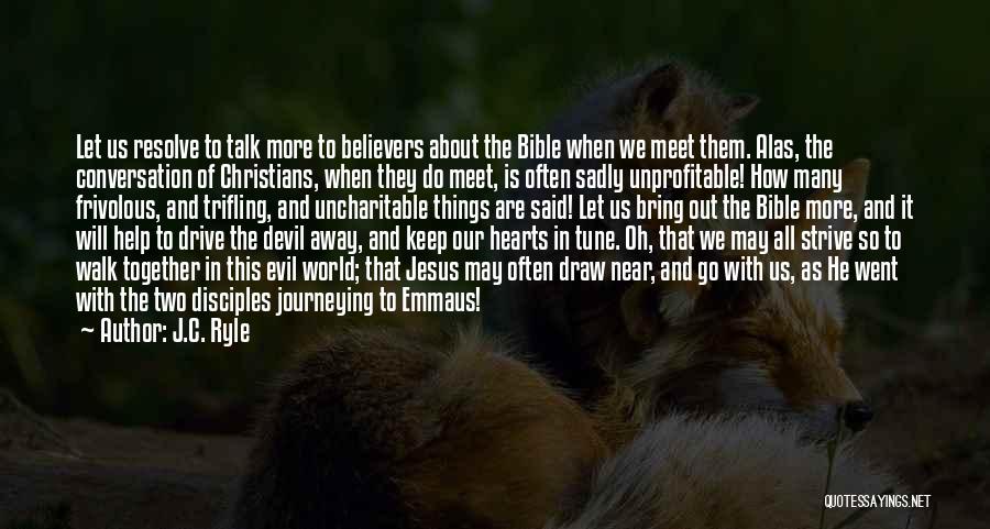 Jesus And The Devil Quotes By J.C. Ryle