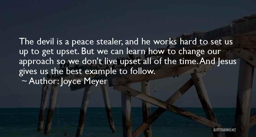 Jesus And The Devil Quotes By Joyce Meyer
