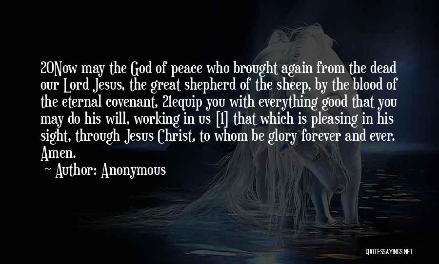 Jesus As Shepherd Quotes By Anonymous