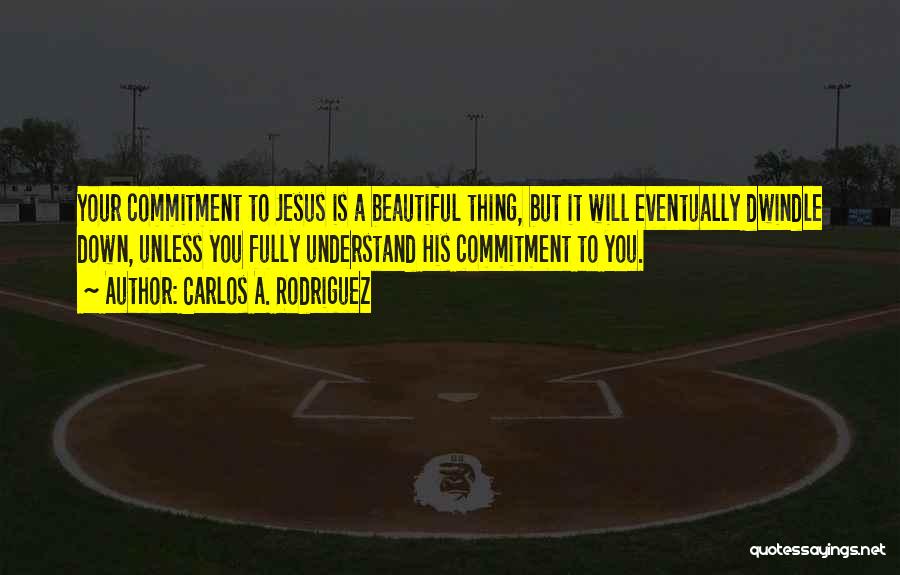 Jesus Beautiful Quotes By Carlos A. Rodriguez