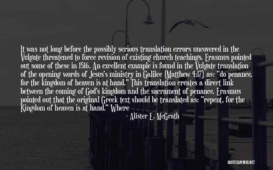 Jesus Being God Quotes By Alister E. McGrath Jesus Being God Quotes By Alister E. McGrath