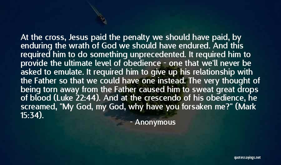 Jesus Being God Quotes By Anonymous