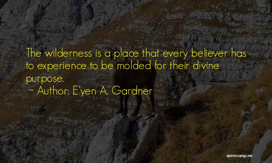 Jesus Believer Quotes By E'yen A. Gardner