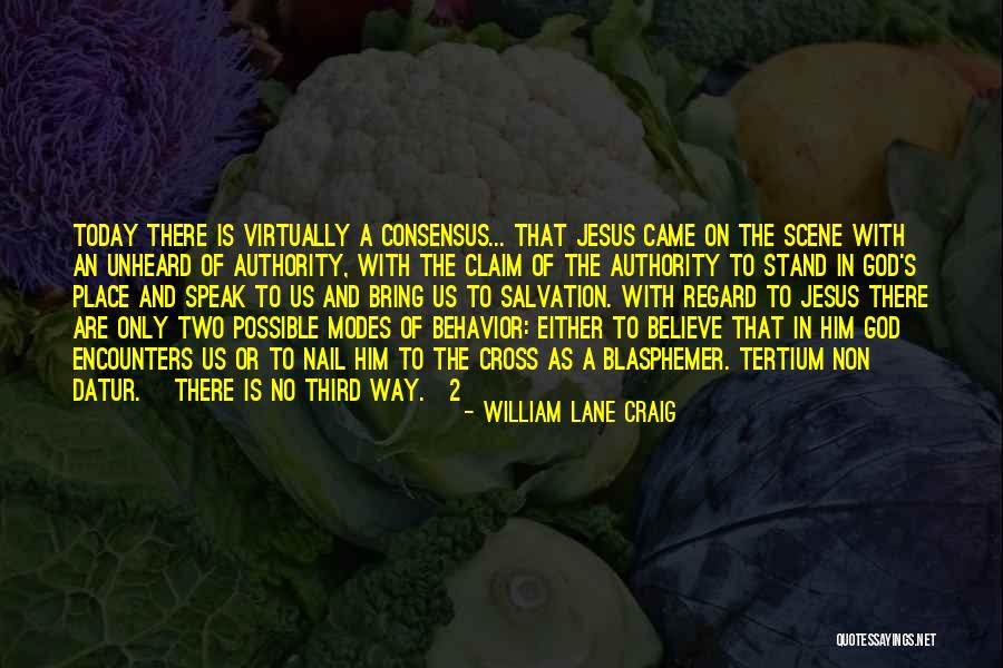 Jesus Came Quotes By William Lane Craig