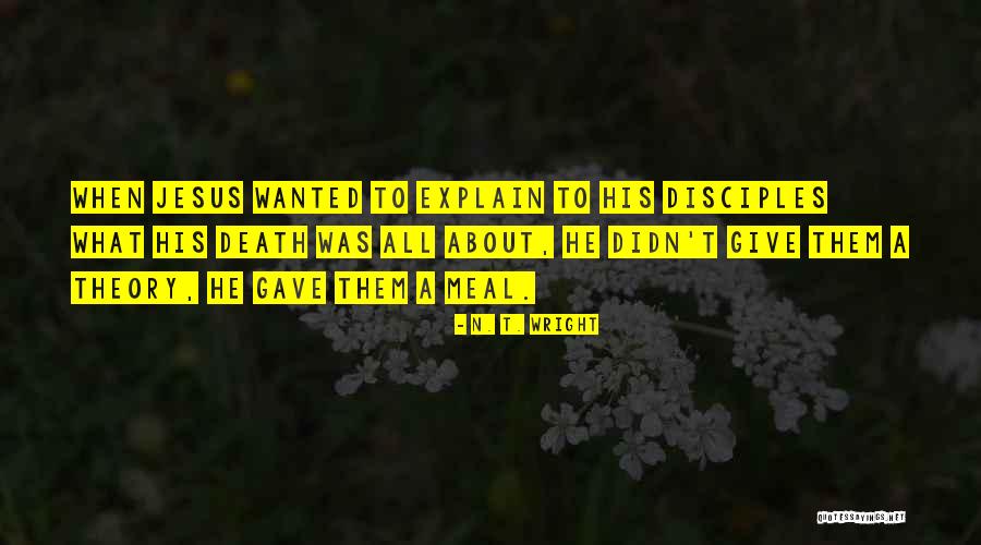 Jesus Death Quotes By N. T. Wright